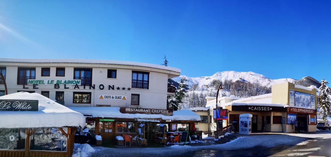 Hotel Le Blainon Auron Exterior foto